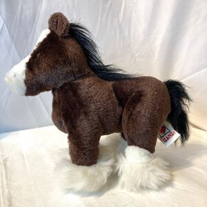 Ganz Webkinz Clydesdale Horse HM139 no code